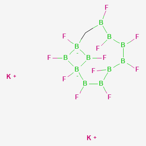Potassium dodecafluoro-closo-dodecaborate