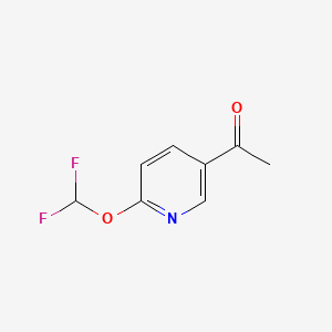 1-(6-(Difluoromethoxy)pyridin-3-yl)ethanone