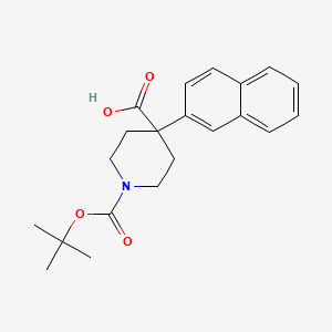 Boc-4-(naphthalen-2-yl)-piperidine-4-carboxylic acid