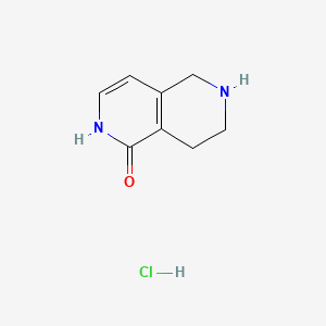 5,6,7,8-tetrahydro-2,6-naphthyridin-1(2H)-one hydrochloride