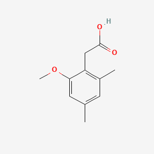 4,6-Dimethyl-2-methoxyphenylacetic acid