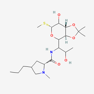 Methyl trans-alpha-6,8-Dideoxy-3,4-O-isopropylidene-6-(1-Methyl-4-propyl-L-2-pyrrolidinecarboxaMido)-1-t