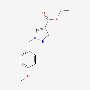 ethyl 1-(4-methoxybenzyl)-1H-pyrazole-4-carboxylate