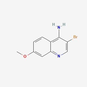 3-Bromo-7-methoxyquinolin-4-amine
