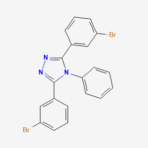 3,5-Bis(3-bromophenyl)-4-phenyl-4H-1,2,4-triazole