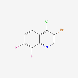 3-Bromo-4-chloro-7,8-difluoroquinoline