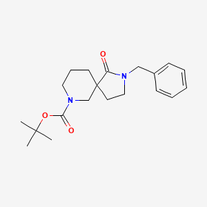 tert-Butyl 3-benzyl-4-oxo-3,9-diazaspiro[4.5]decane-9-carboxylate