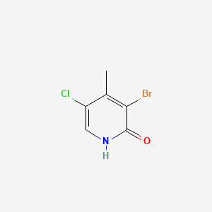 3-Bromo-5-chloro-4-methylpyridin-2-ol