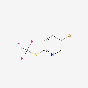 5-Bromo-2-[(trifluoromethyl)thio]pyridine