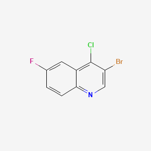 3-Bromo-4-chloro-6-fluoroquinoline