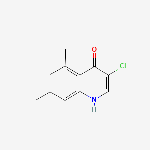 3-Chloro-5,7-dimethylquinolin-4(1H)-one