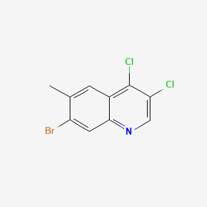 7-Bromo-3,4-dichloro-6-methylquinoline