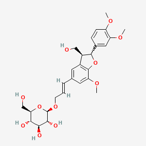molecular formula C27H34O11 B598365 Longifloroside A 