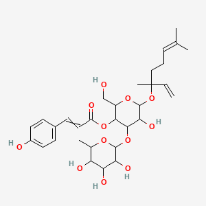 molecular formula C31H44O12 B598383 Lipedosideb-III CAS No. 157085-48-8