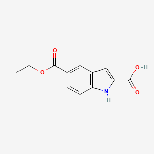 5-(Ethoxycarbonyl)-1H-indole-2-carboxylic acid