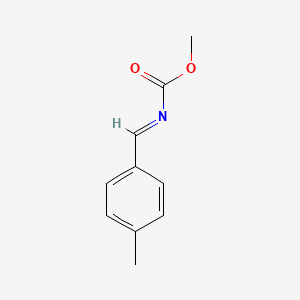 Methyl [(E)-(4-methylphenyl)methylene]carbamate