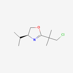 (S)-2-(1-Chloro-2-methyl-2-propanyl)-4-isopropyl-4,5-dihydrooxazole