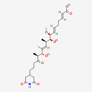 molecular formula C27H41NO8 B598425 Dorrigocin A CAS No. 158446-29-8