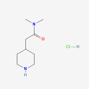 N,N-dimethyl-2-(piperidin-4-yl)acetamide hydrochloride