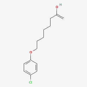8-(4-Chlorophenoxy)oct-1-en-2-ol