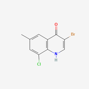 3-Bromo-8-chloro-6-methylquinolin-4(1H)-one
