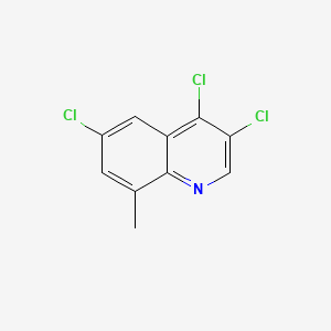 3,4,6-Trichloro-8-methylquinoline