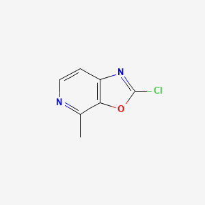 Oxazolo[5,4-c]pyridine, 2-chloro-4-Methyl-
