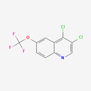3,4-Dichloro-6-(trifluoromethoxy)quinoline