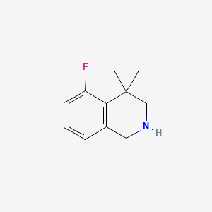 5-Fluoro-4,4-dimethyl-1,2,3,4-tetrahydroisoquinoline