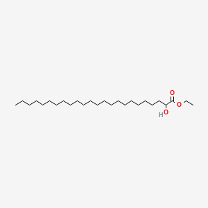 2-Hydroxytetracosanoic acid ethyl ester
