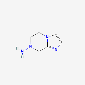 5,6-Dihydro-8H-imidazo[1,2-A]pyrazin-7-ylamine