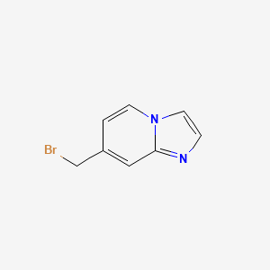 7-(Bromomethyl)imidazo[1,2-A]pyridine