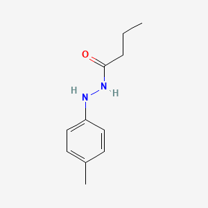 molecular formula C11H16N2O B5986124 N'-(4-methylphenyl)butanehydrazide 