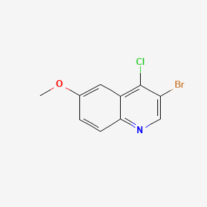 3-Bromo-4-chloro-6-methoxyquinoline
