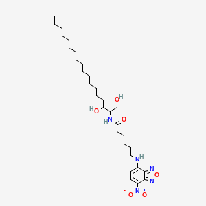 molecular formula C30H51N5O6 B598683 N-(1,3-Dihydroxyoctadecan-2-YL)-6-[(7-nitro-2,1,3-benzoxadiazol-4-YL)amino]hexanamide CAS No. 114301-95-0