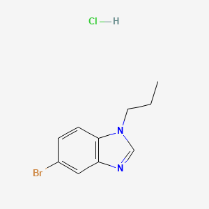 5-Bromo-1-propyl-1H-benzo[d]imidazole hydrochloride