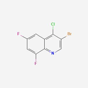 3-Bromo-4-chloro-6,8-difluoroquinoline
