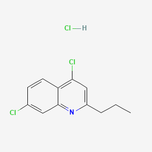 4,7-Dichloro-2-propylquinoline hydrochloride