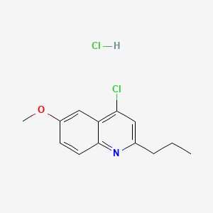 4-Chloro-6-methoxy-2-propylquinoline hydrochloride
