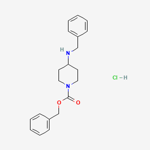 Benzyl 4-(benzylamino)piperidine-1-carboxylate hydrochloride