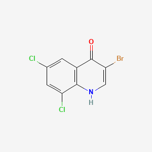 3-Bromo-6,8-dichloroquinolin-4(1H)-one