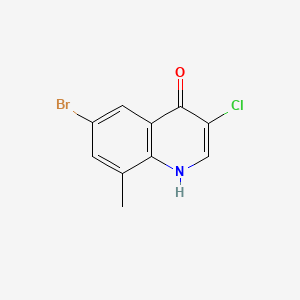 6-Bromo-3-chloro-8-methylquinolin-4(1H)-one