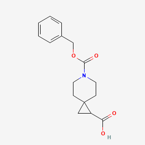 6-((Benzyloxy)carbonyl)-6-azaspiro[2.5]octane-1-carboxylic acid