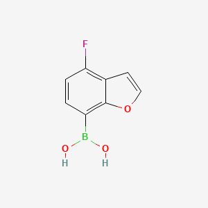 4-Fluorobenzofuran-7-boronic acid