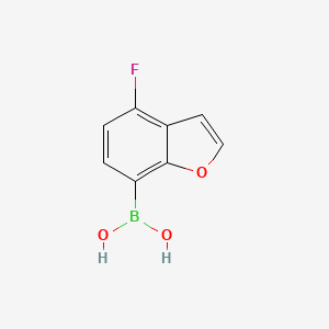 (4-Fluorobenzofuran-7-yl)boronic acid
