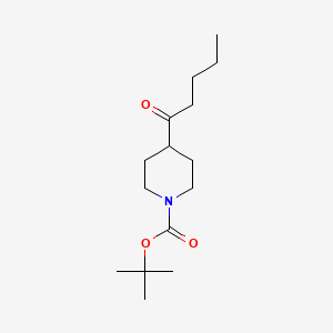 Tert-butyl 4-pentanoylpiperidine-1-carboxylate