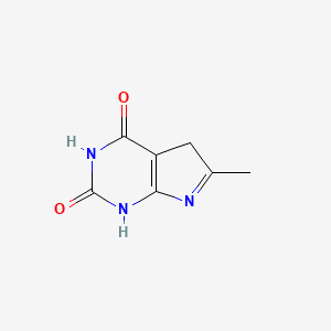 6-Methyl-1,5-dihydropyrrolo[2,3-d]pyrimidine-2,4-dione