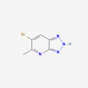 6-Bromo-5-methyl-2H-[1,2,3]triazolo[4,5-b]pyridine