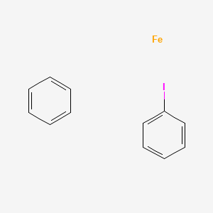 molecular formula C10H9FeI B598873 1-Iodoferrocene CAS No. 1273-76-3