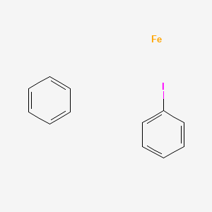 molecular formula C12H11FeI B598873 1-Iodoferrocene CAS No. 1273-76-3